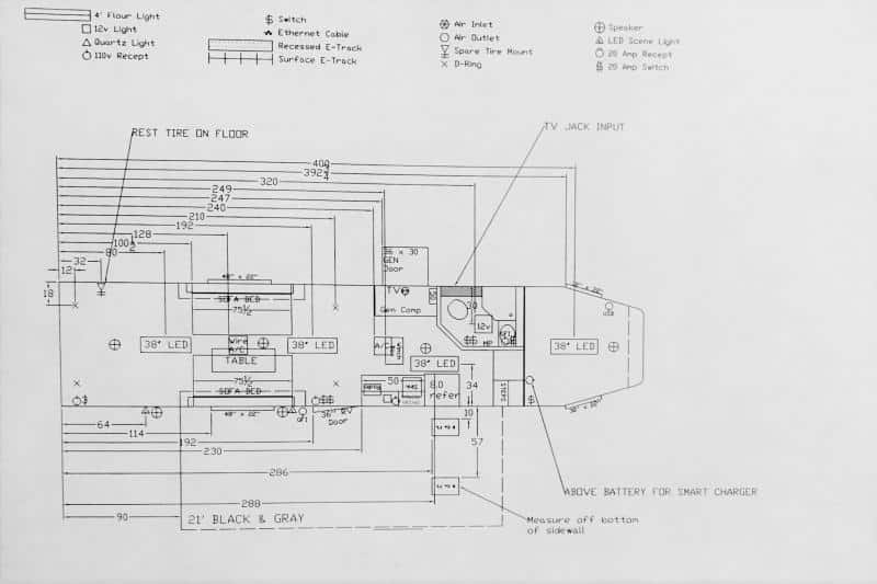 Custom Designed Living Quarters GN for Side X Sides 38' Millennium Platinum Sleep 6