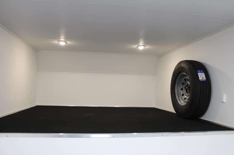 Gooseneck Enclosed Trailer 160' Dble Row Recessed E-Track 2023 48' w/ Wide Ramp Door Triple 7K Axles