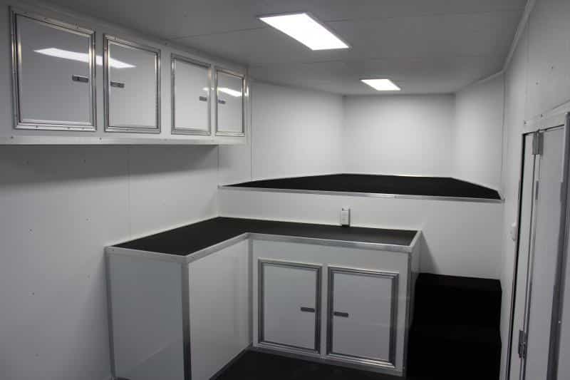 Enclosed Gooseneck Trailer For Sale 40' 2023 w/Finished Interior