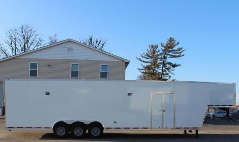Enclosed Gooseneck Trailer For Sale 40' 2023 w/Finished Interior
