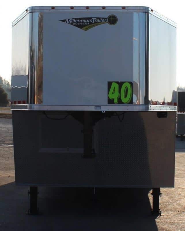 Enclosed Gooseneck Trailer For Sale 40' 2023 w/Finished Interior