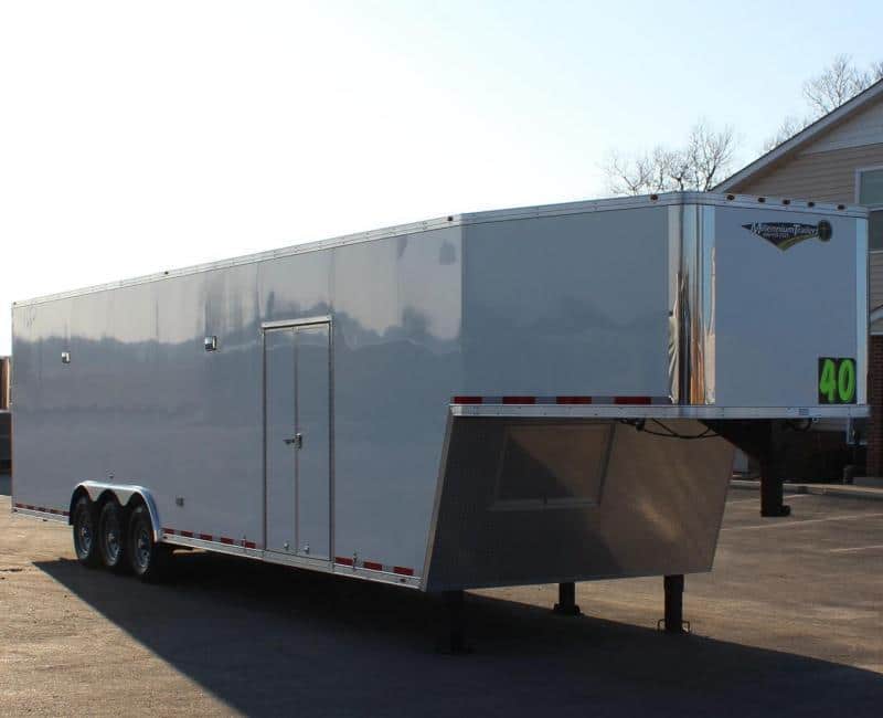 Enclosed Gooseneck Trailer For Sale 40' 2023 w/Finished Interior