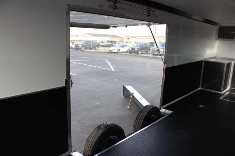 Enclosed Car Trailer 2022 28' Spread Axles Rear Wing Removable Fender! In-Production Special