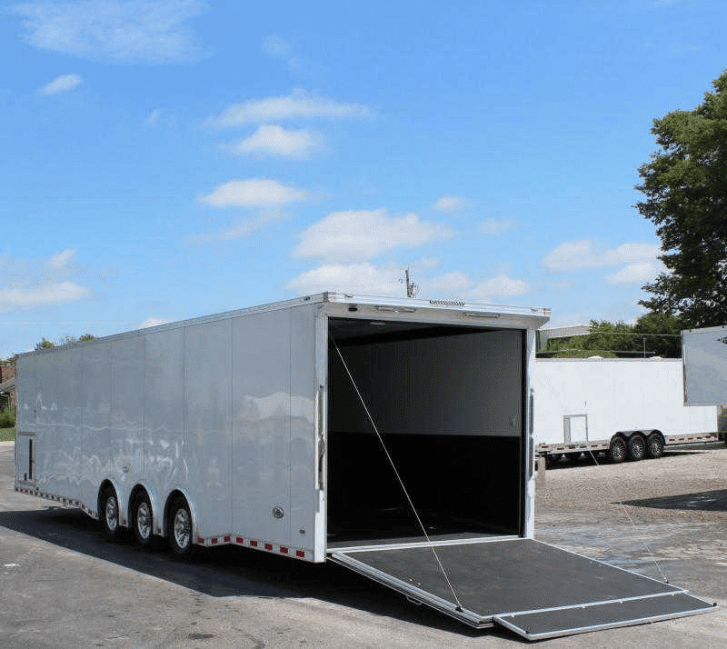 Enclosed Car Trailer 2022 34' 3/6K Axles A Wow Interior!