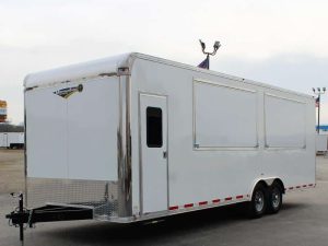 Enclosed Trailers For Sale 2022 26'  Multi-Use Trailer 12 inches Extra High  6k Axles (4) Vendor Doors
