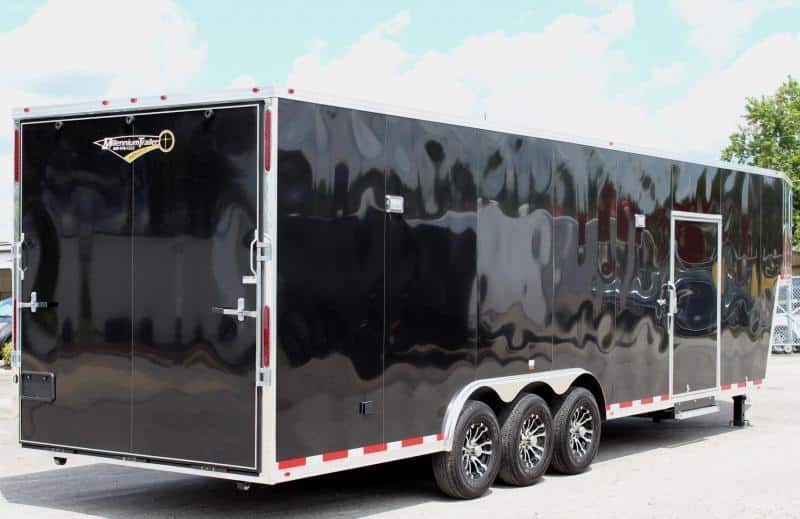 Enclosed Gooseneck Trailer 2023 36' Silver InProduction Special