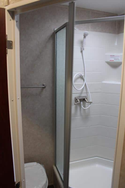 Enclosed Gooseneck Trailer with Living Quarters 44' Large Bathroom In-Production Special