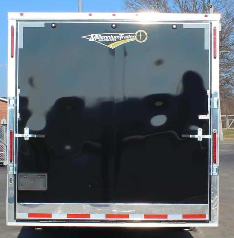 Enclosed Gooseneck Trailer with Living Quarters 44' Large Bathroom In-Production Special