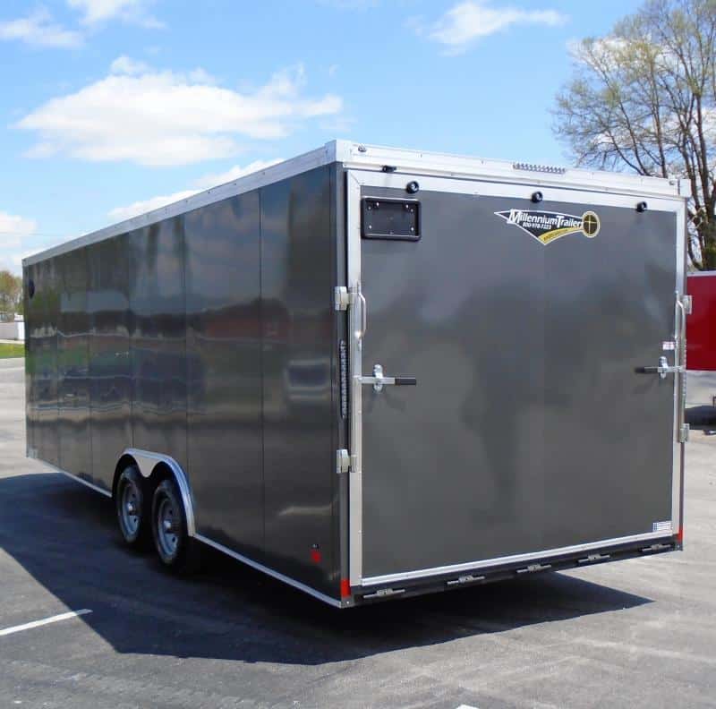 Enclosed Car Hauler 2022 24' 94 in. Wide Ramp Door Deluxe Interior Pkg.