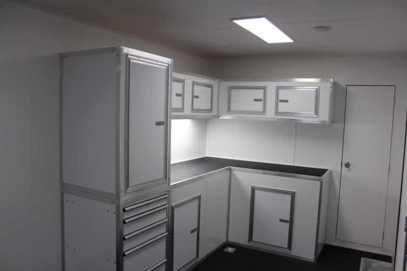 Enclosed Car Trailer with Living Quarters For Sale 53' w/24' LQ/ SLEEPS 8