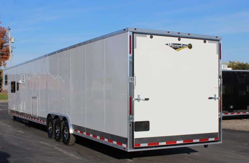 Enclosed Car Trailer with Living Quarters For Sale 53' w/24' LQ/ SLEEPS 8