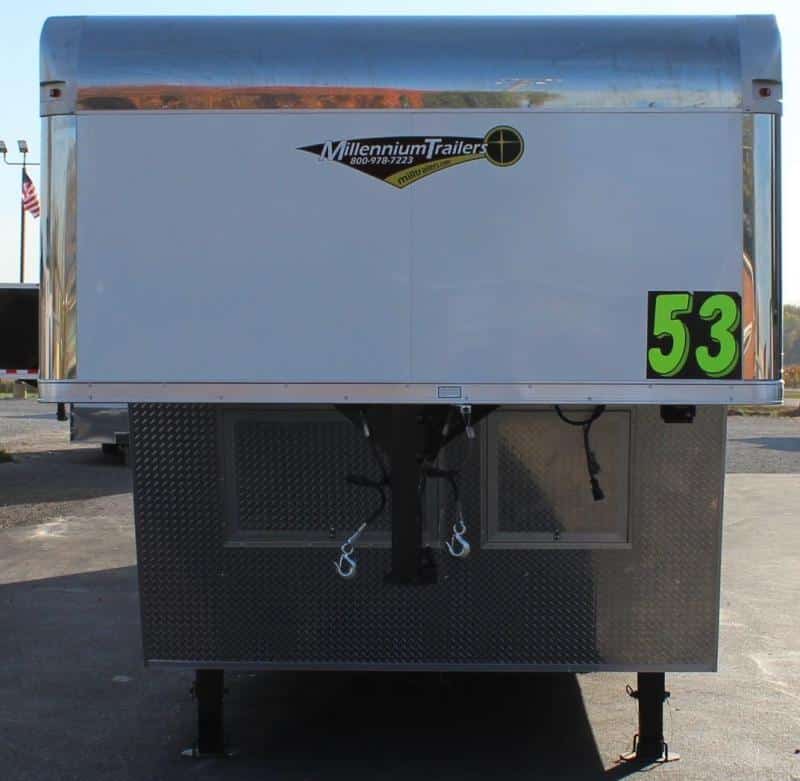 Enclosed Car Trailer with Living Quarters For Sale 53' w/24' LQ/ SLEEPS 8