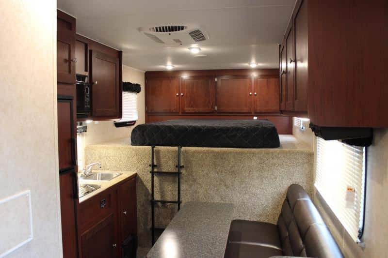 Enclosed Car Trailers with Living Quarters 48' Gooseneck Dragster Pkg. Large Bathroom