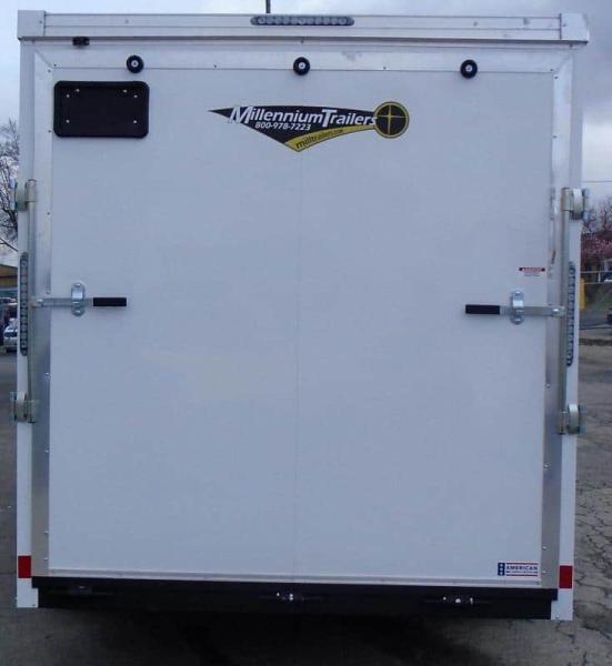 Enclosed Cargo Trailers For Sale 2022 7' X 16 Ramp Door 7' Interior