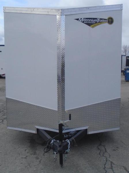 Enclosed Cargo Trailers For Sale 2022 7' X 16 Ramp Door 7' Interior