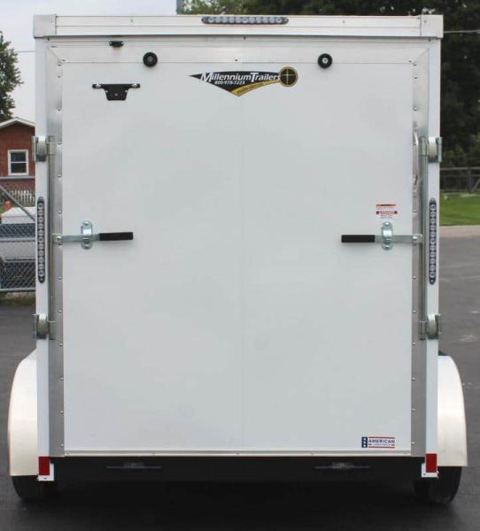 Enclosed Cargo Trailer For Sale 2022 6' x 12' Tandem Axles Ramp Door