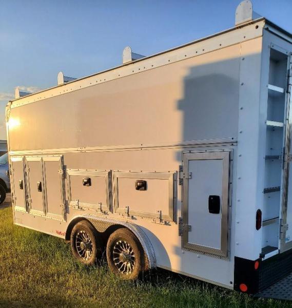 Enclosed Cargo Trailer For Sale in Georgia Contractor's Dream 2022 17' Rockport Work-N-Tow