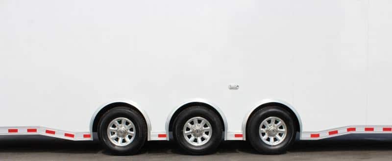 Enclosed Racing Trailer  2023 48' 92in. Wide Ramp Door