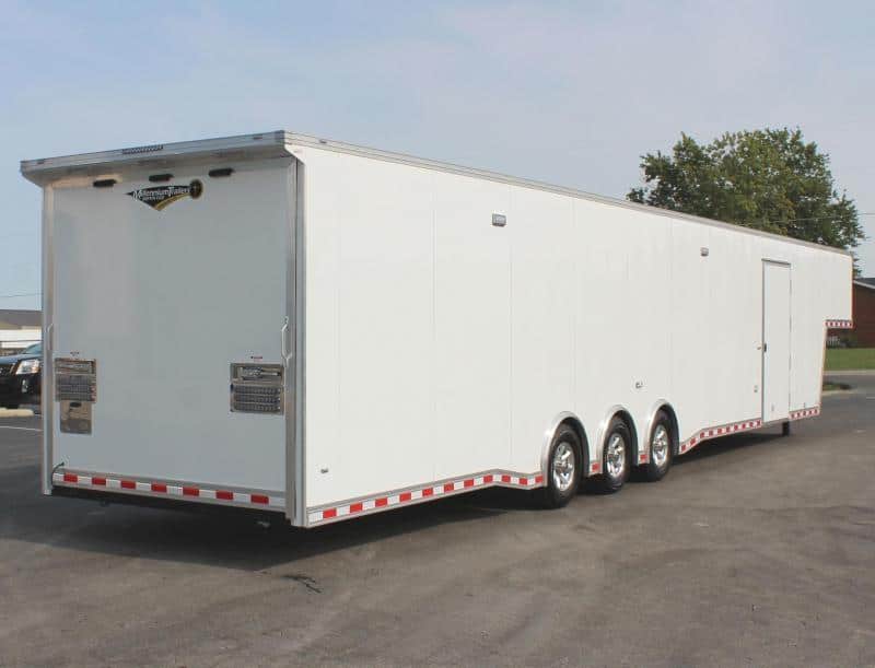 Enclosed Racing Trailer  2023 48' 92in. Wide Ramp Door