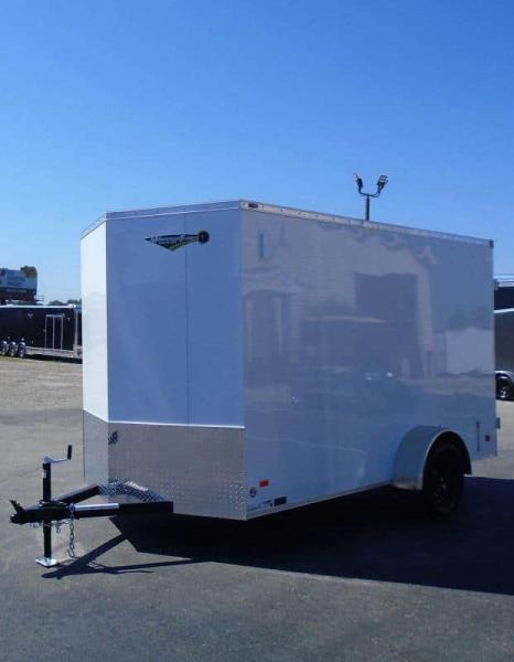Enclosed Cargo Trailers For Sale 6'x12' Double Rear Doors