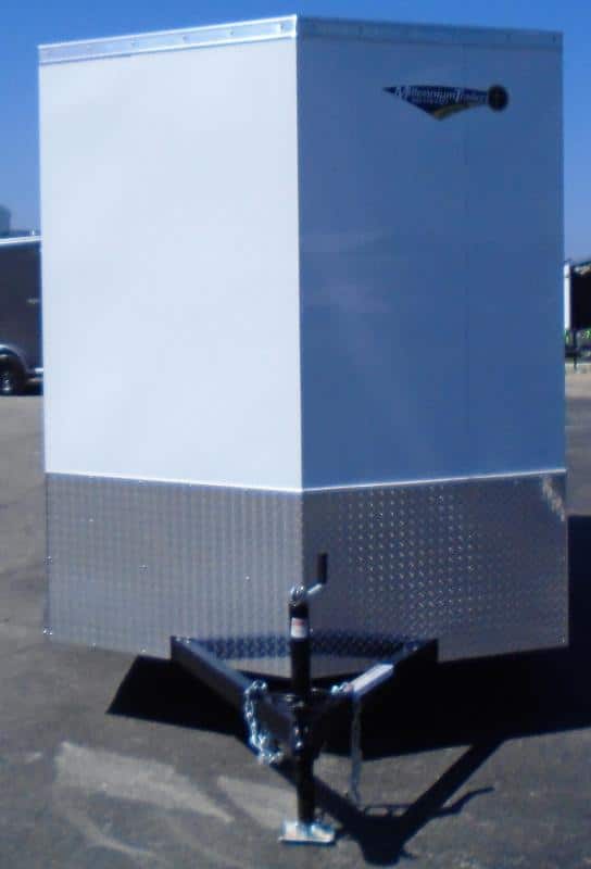 Enclosed Cargo Trailers For Sale 6'x12' Double Rear Doors