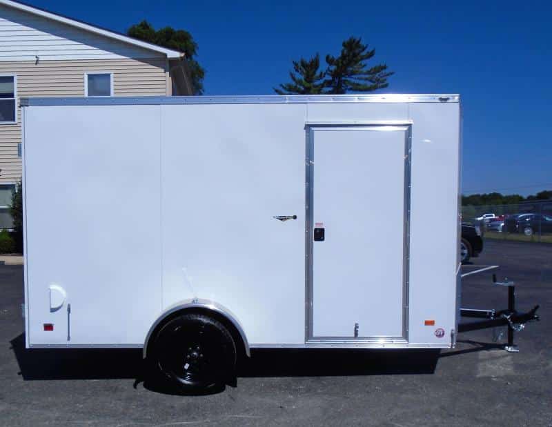 Enclosed Cargo Trailers For Sale 6'x12' Double Rear Doors
