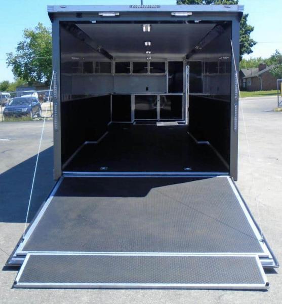 Enclosed Car Trailer 2023 30' Rear Wing & Premium LED Light Pkg.