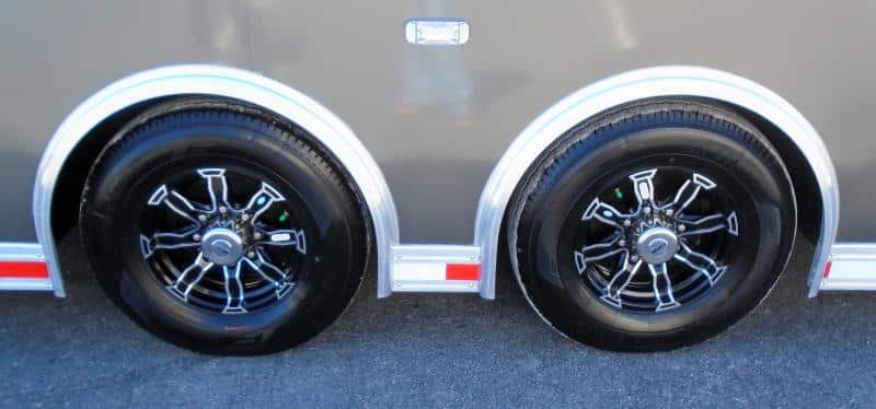 Enclosed Car Trailer 2023 30' Rear Wing & Premium LED Light Pkg.