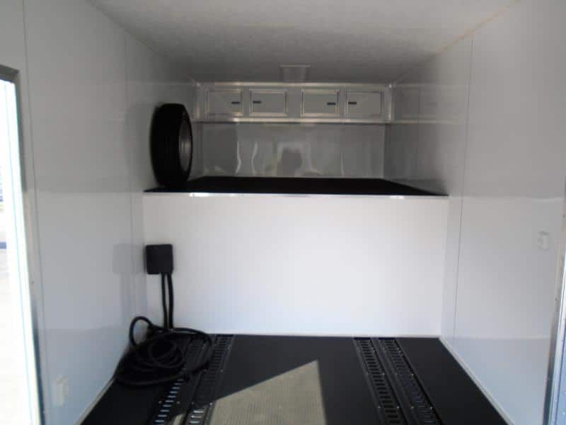 Enclosed Gooseneck Trailer Titled Never Used 53'  Ramp Overs 98in. Wide Body Custom Multi-Car Transporter