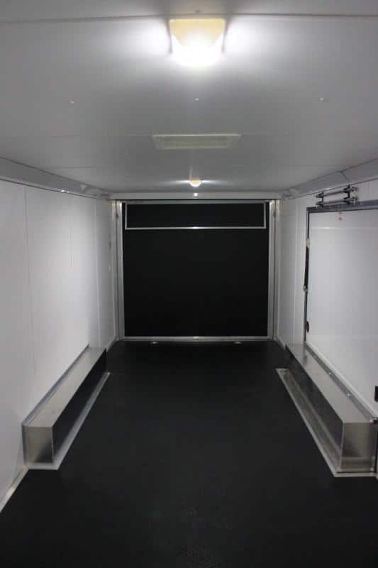 Race Trailers For Sale 24' 2023 Aluminum Frame/ 72in. Roadside Exit Door w/Removeable Wheel Box