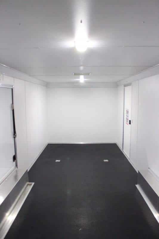 Race Trailers For Sale 24' 2023 Aluminum Frame/ 72in. Roadside Exit Door w/Removeable Wheel Box