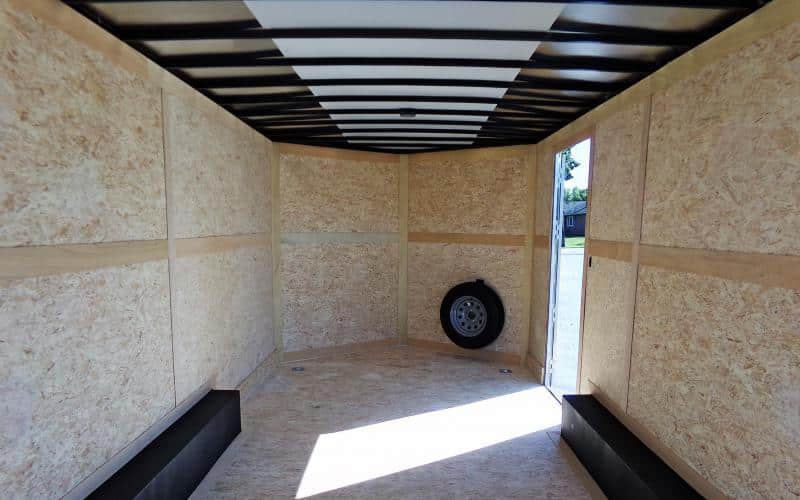 Enclosed Trailers For Sale 2023 16' Heavy Duty Construction Grade 7' Interior Ramp Door