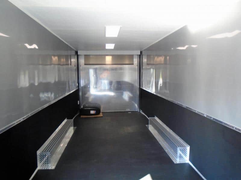 Enclosed Car Trailer 28'  12 inches Extra High Finished  Interior