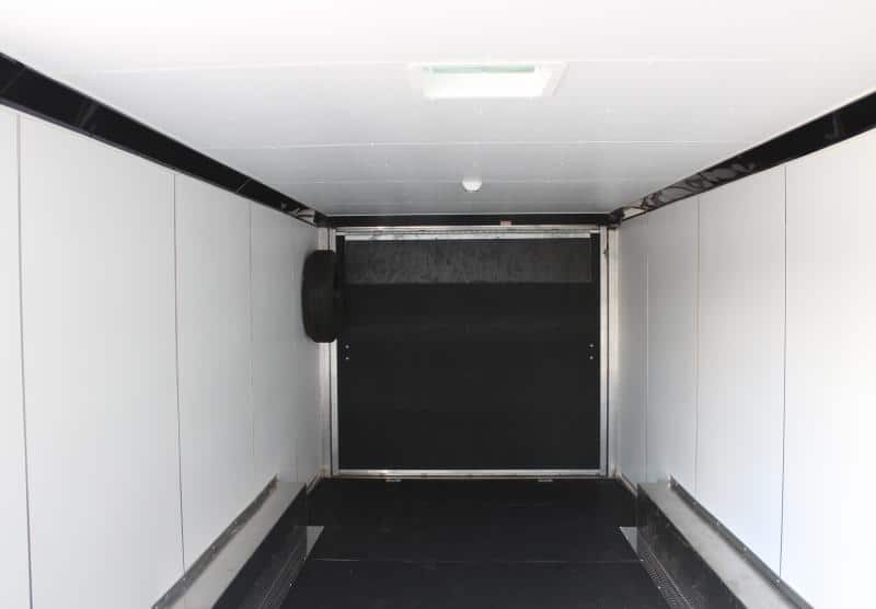 Enclosed Car Trailer Aluminum Frame 2023 24' Finished Interior