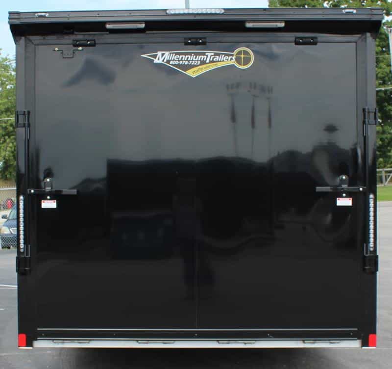 Enclosed Car Trailer Aluminum Frame 2023 24'  w/Finished Interior