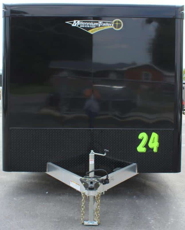 Enclosed Car Trailer Aluminum Frame 2023 24'  w/Finished Interior