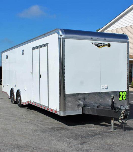 Enclosed Car Trailer Loaded 2022 28' w/Burn-Out Package