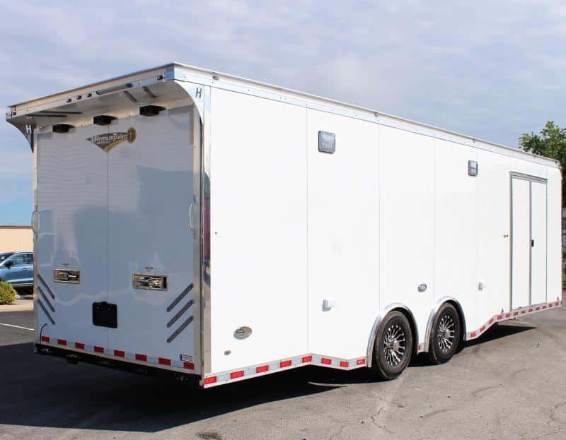 Enclosed Car Trailer Loaded 2022 28' w/Burn-Out Package
