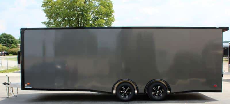 Enclosed Car Trailer Aluminum Frame 2023 24' w/Finished Interior