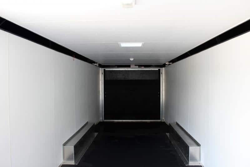 Enclosed Car Trailer 28' 2023 Wing Spread Axles Finished Interior