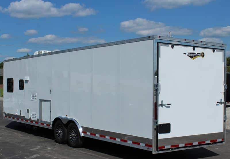 Enclosed Trailer with Living Quarters 2023 32' Includes 12' LQ & Extra Height