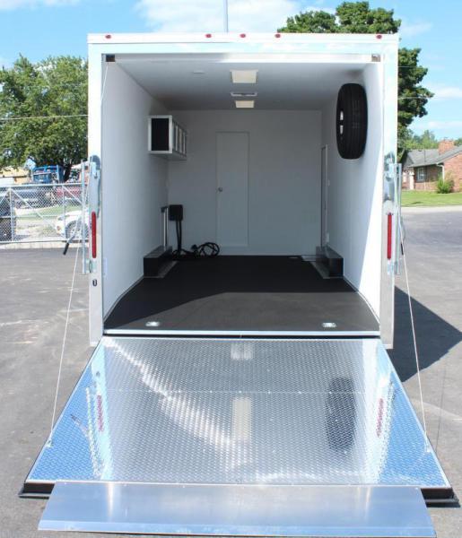 Enclosed Trailer with Living Quarters 2023 32' Includes 12' LQ & Extra Height