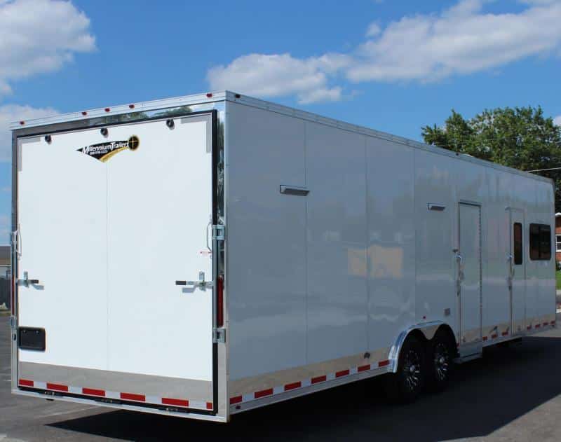 Enclosed Trailer with Living Quarters 2023 32' Includes 12' LQ & Extra Height