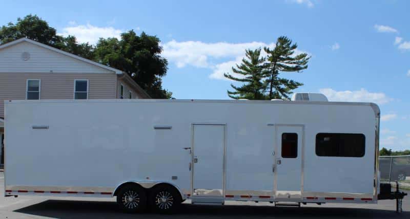 Enclosed Trailer with Living Quarters 2023 32' Includes 12' LQ & Extra Height