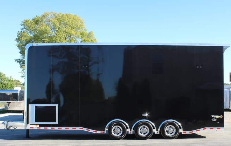 Aluminum Stacker Trailer 2022 28' 16' Lift Loaded Out!