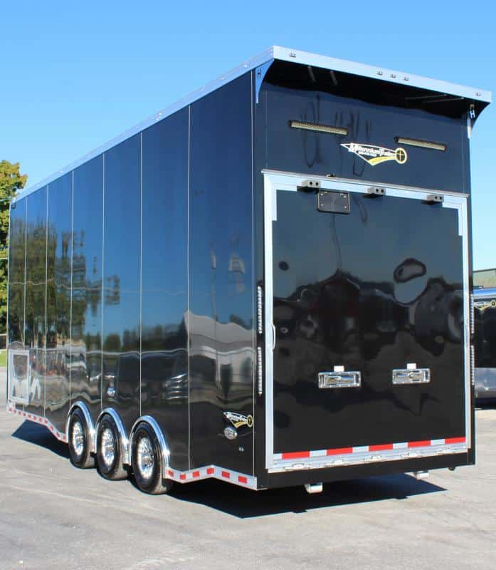 Aluminum Stacker Trailer 2022 28' 16' Lift Loaded Out!