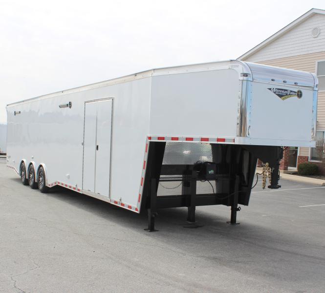 Enclosed Gooseneck Trailer For Sale 2023 44' Edge Car Hauler