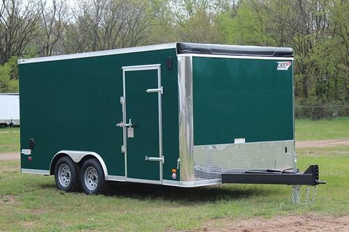 Enclosed Landscape Trailer 2023 20' NEW GreenPRO True Commercial Quality Construction