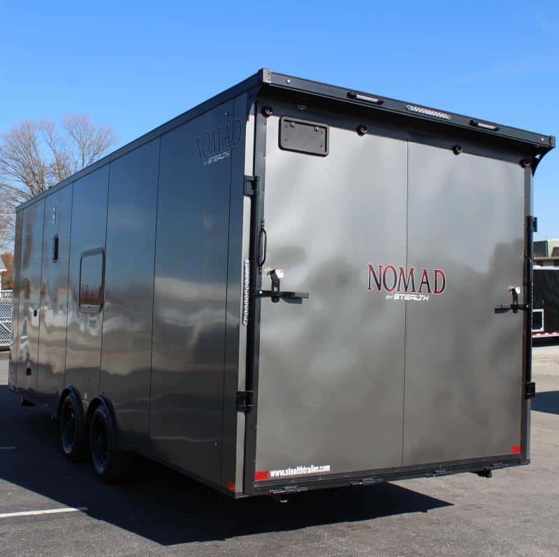 Enclosed Trailer with Living Quarters 2023 22' Nomad Sleep 6!