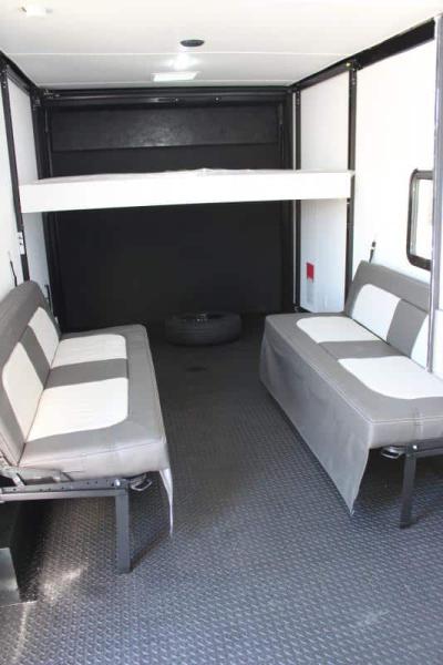Enclosed Trailer with Living Quarters 2023 22' Nomad Sleep 6!